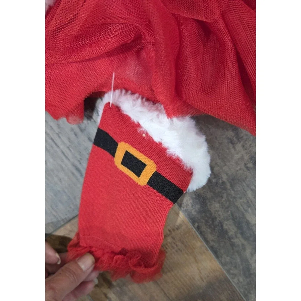 Santa Baby essentials 4PC Christmas outfit--18 months-NWT B10